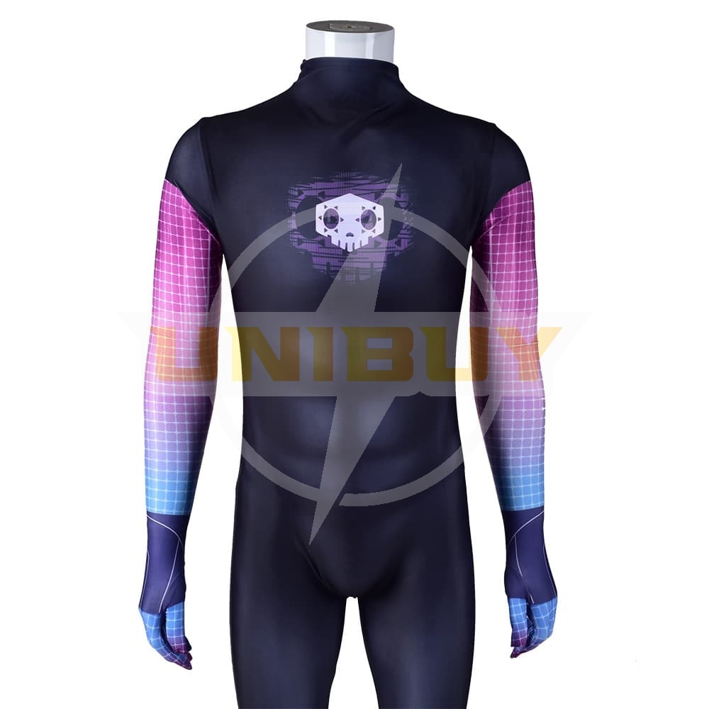 Sombra Hacker Overwatch Costume Cosplay Jumpsuit Bodysuit Unibuy
