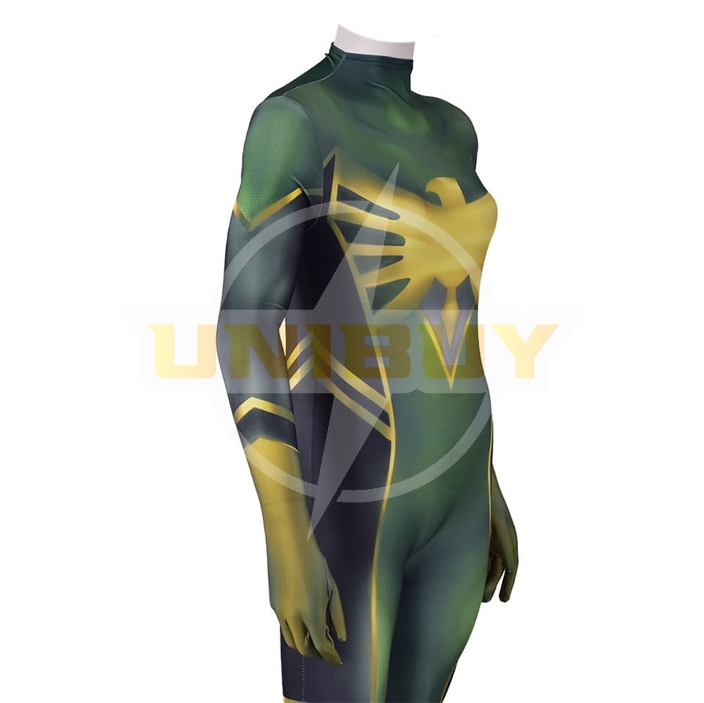 X-Men Dark Phoenix Jean Grey Cosplay Costume Jumpsuit For Kids Adult Unibuy