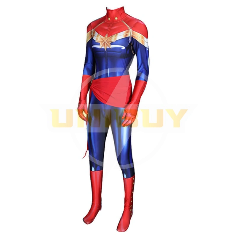 Captain Marvel Costume Cosplay Jumpsuit Carol Danvers Avengers Endgame For Kids Adult Unibuy