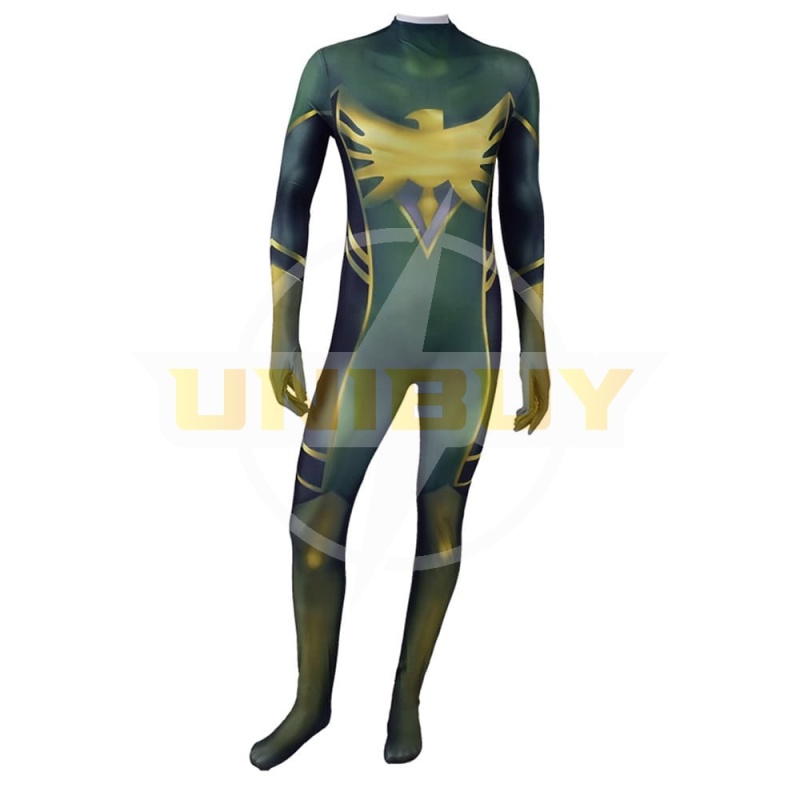 X-Men Dark Phoenix Jean Grey Cosplay Costume Jumpsuit For Kids Adult Unibuy