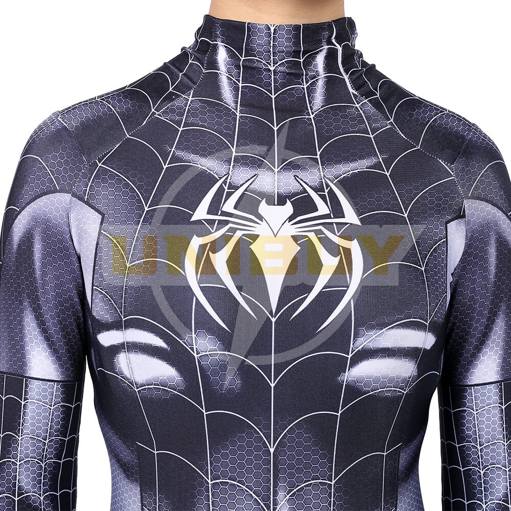 Spider-Man Venom Black Cat Symbiote Lycra Cosplay Costume Jumpsuit Bodysuit Unibuy