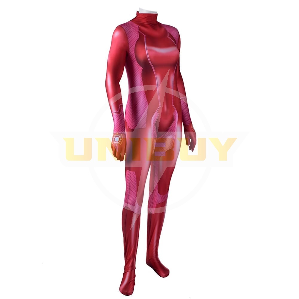 Metroid Samus Aran Zero Suit Red Cosplay Costume For Kids Adult Unibuy