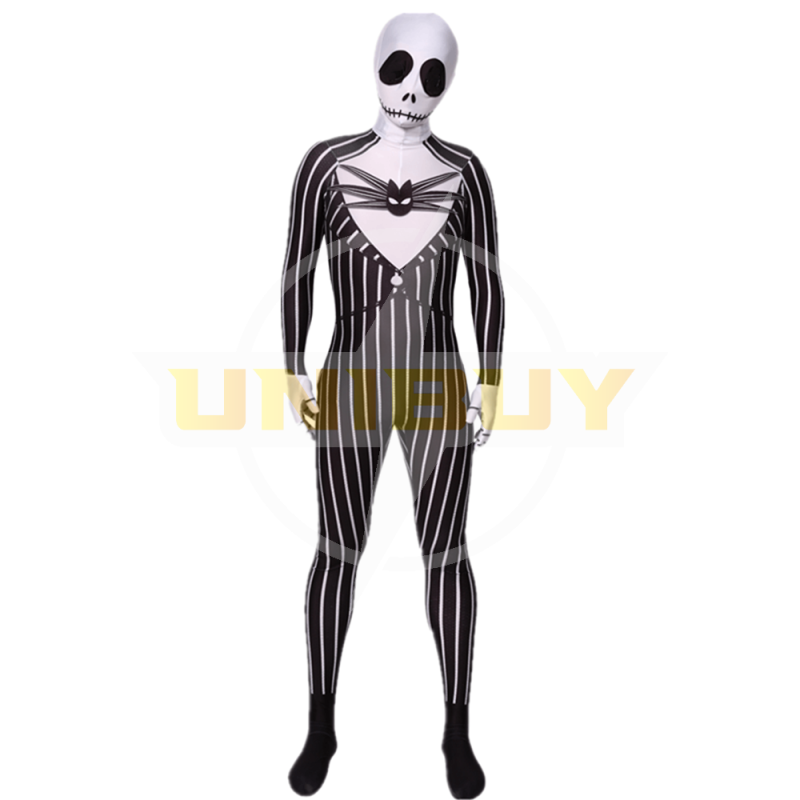 Jack Skellington Costume Cosplay Suit The Nightmare Before Christmas Halloween Jumpsuit Unibuy