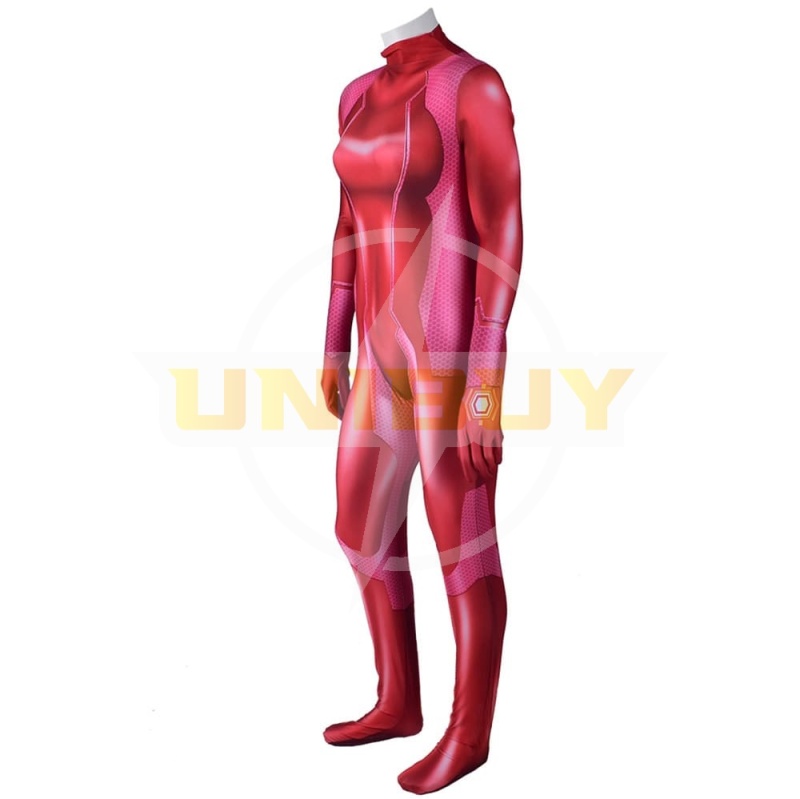 Metroid Samus Aran Zero Suit Red Cosplay Costume For Kids Adult Unibuy