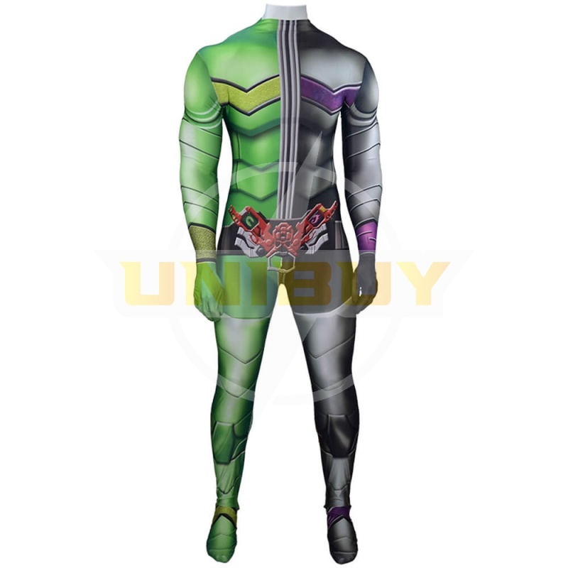 Anime Kamen Rider W Cyclone Joker Cosplay Costume Jumpsuit Bodysuit Unibuy