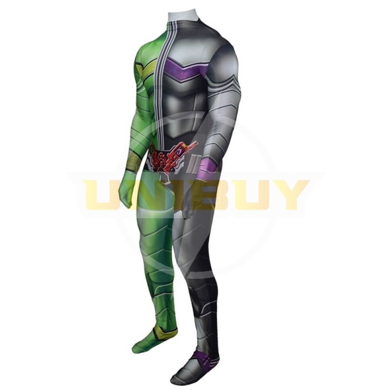 Anime Kamen Rider W Cyclone Joker Cosplay Costume Jumpsuit Bodysuit Unibuy