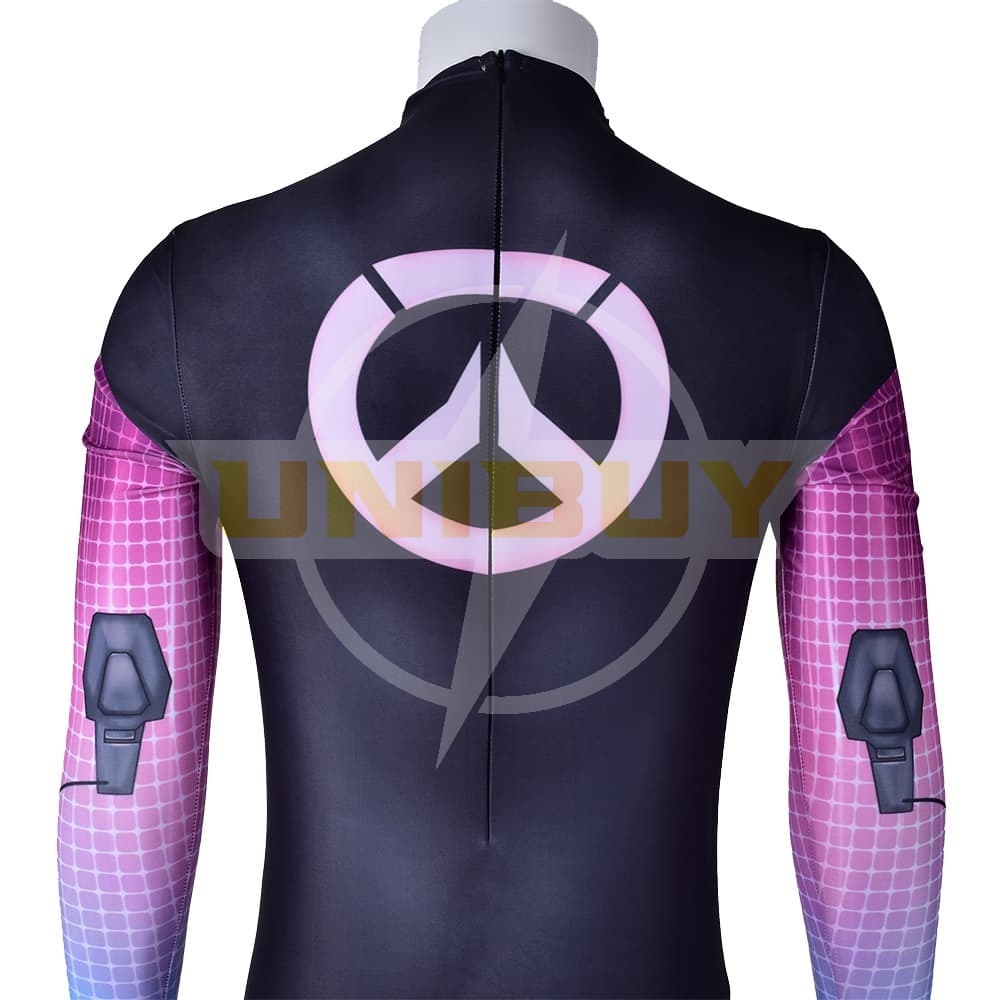 Sombra Hacker Overwatch Costume Cosplay Jumpsuit Bodysuit Unibuy
