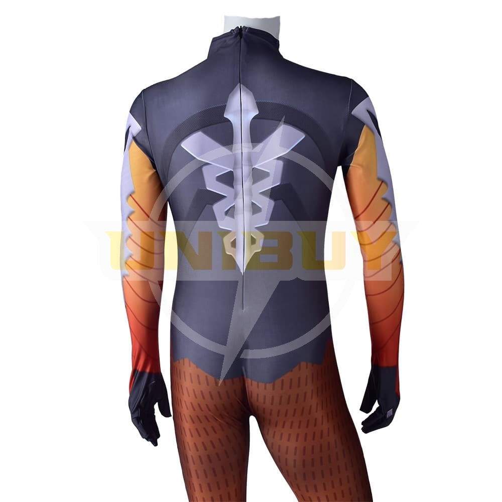 Overwatch Cosplay Mercy Angela Ziegler Costume Jumpsuit For Kids Adult Unibuy