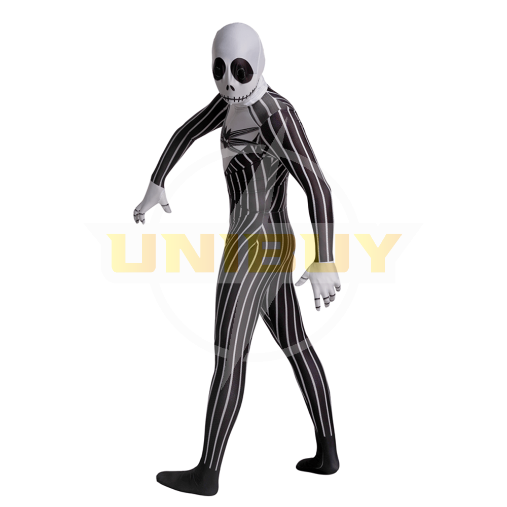Jack Skellington Costume Cosplay Suit The Nightmare Before Christmas Halloween Jumpsuit Unibuy