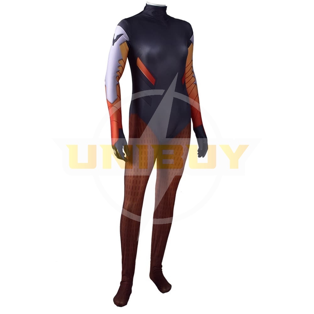 Overwatch Cosplay Mercy Angela Ziegler Costume Jumpsuit For Kids Adult Unibuy