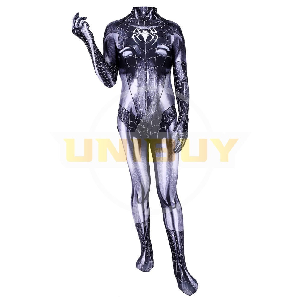 Spider-Man Venom Black Cat Symbiote Lycra Cosplay Costume Jumpsuit Bodysuit Unibuy