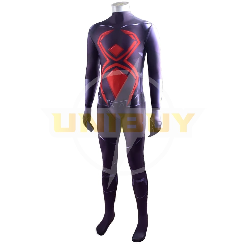 Spider Man PS4 Dark Suit Cosplay Costume For Kids Adult Unibuy