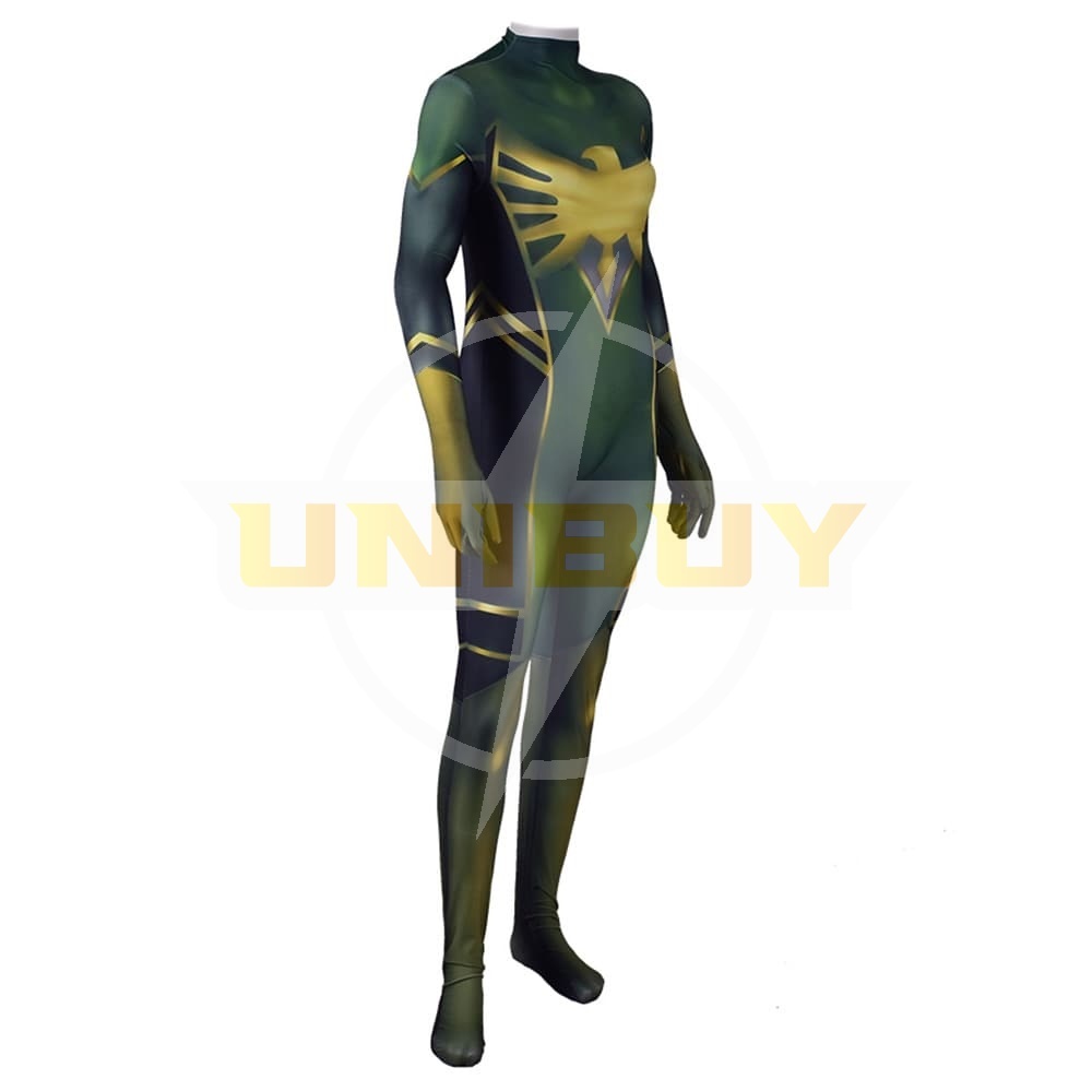 X-Men Dark Phoenix Jean Grey Cosplay Costume Jumpsuit For Kids Adult Unibuy
