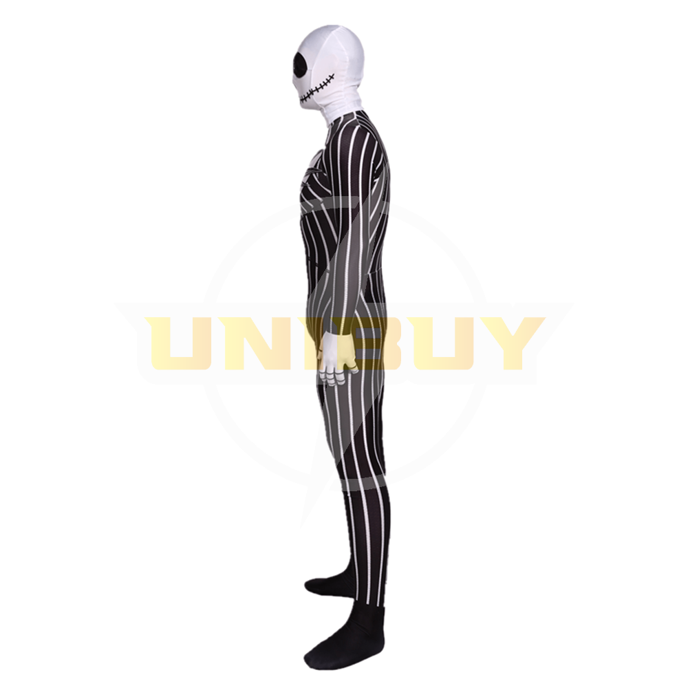 Jack Skellington Costume Cosplay Suit The Nightmare Before Christmas Halloween Jumpsuit Unibuy