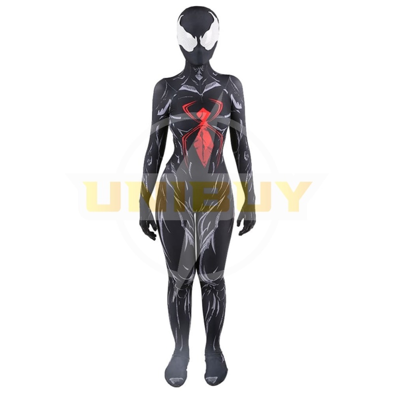 Venom Spider Man Black Widow Cross Over Cosplay Costume Jumpsuit Unibuy