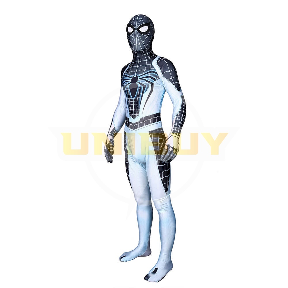 Spider-Man PS4 Negative Suit Cosplay Costume Spiderman Bodysuit For Kids Adult Unibuy