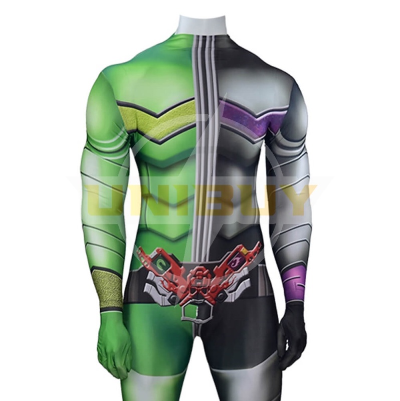 Anime Kamen Rider W Cyclone Joker Cosplay Costume Jumpsuit Bodysuit Unibuy