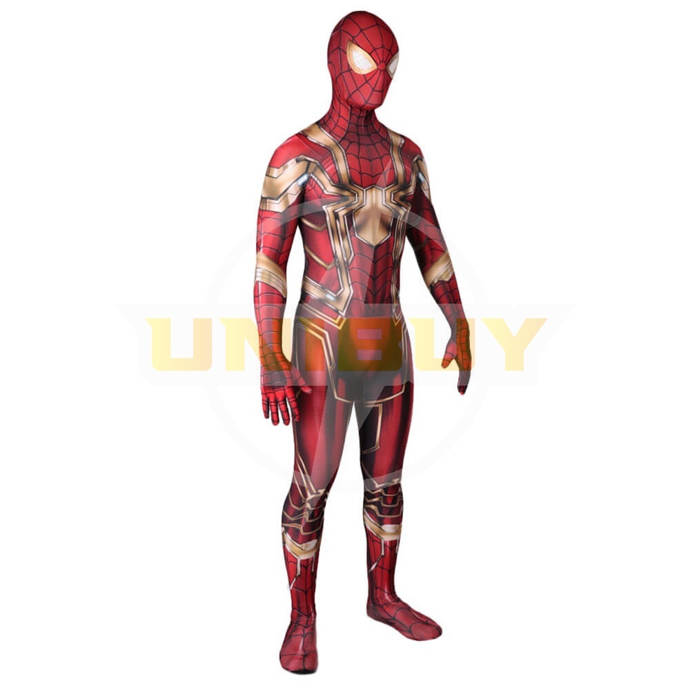 Avengers Infinity War Peter Parker Iron Spider-Man Suit Cosplay Costume Bodysuit Unibuy