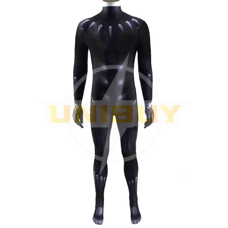 Captain America Civil War Black Panther Jumpsuit T'Challa Cosplay Costumes Unibuy