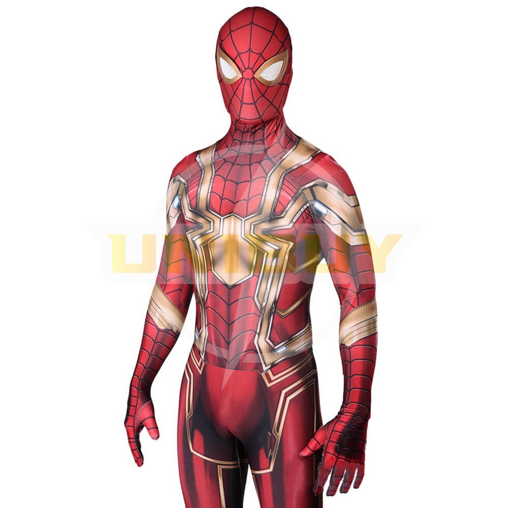 Avengers Infinity War Peter Parker Iron Spider-Man Suit Cosplay Costume Bodysuit Unibuy