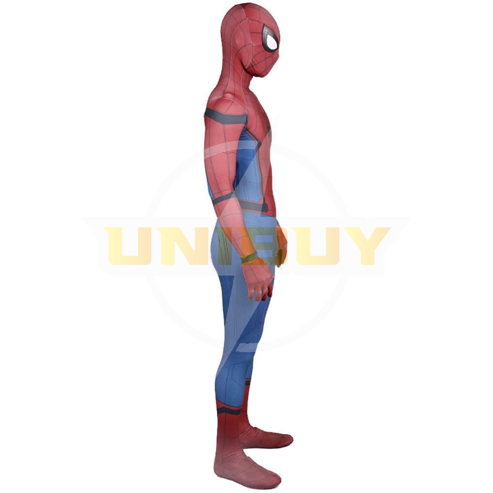 New Spiderman Homecoming Peter Parker Spider-Man Cosplay Costume Suit Unibuy