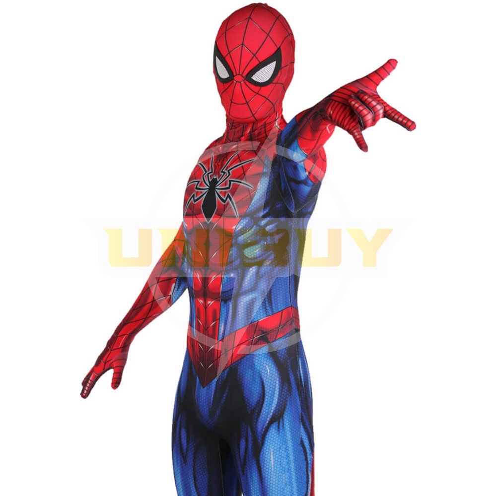 Spider-Man PS4 Peter Parker Spider-Armor MK IV Costume Cosplay Suit Unibuy