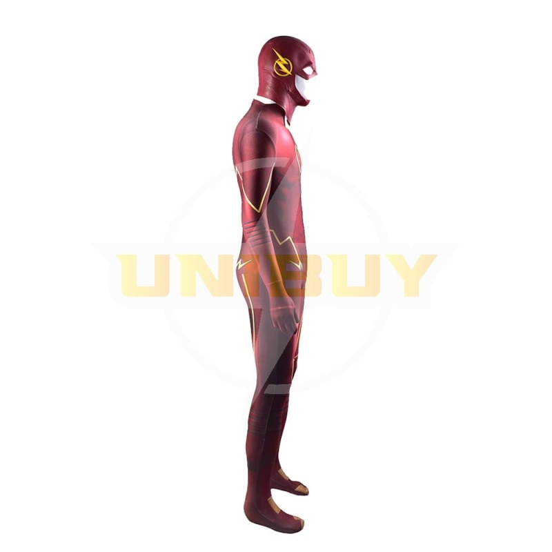 The Flash Barry Allen Costume Cosplay Jumpsuit Bodysuit For Kids Adult Unibuy