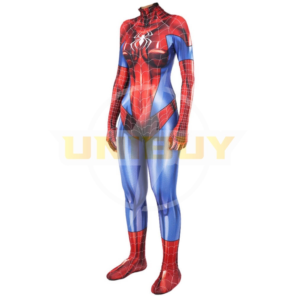 Spider Girl Spider-Man Mary Jane Spinneret Cosplay Costume Suit For Kids Adult Unibuy