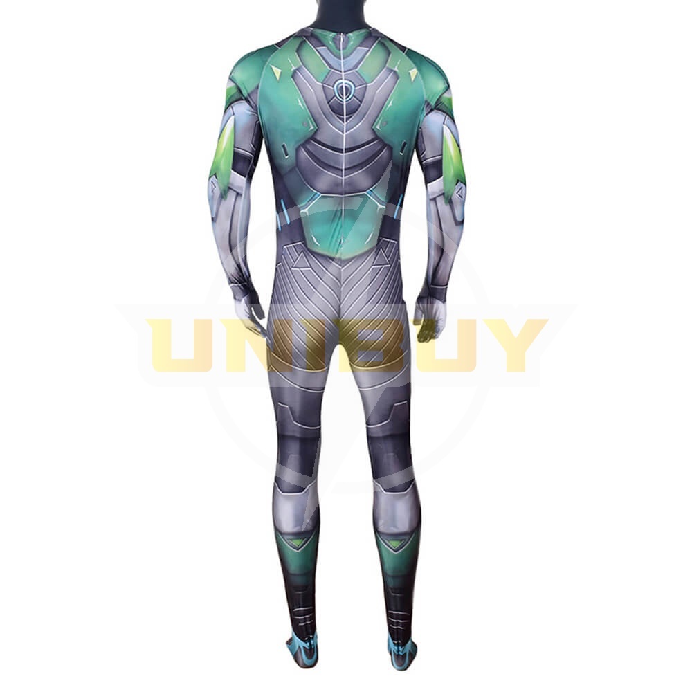 Overwatch Genji Costume Cosplay Bodysuit Jumpsuit For Kids Adult Unibuy
