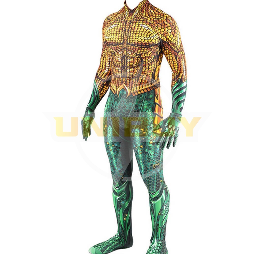 Aquaman Movie Adult Deluxe Aquaman Costume Cosplay Suit For Kids Adult Unibuy