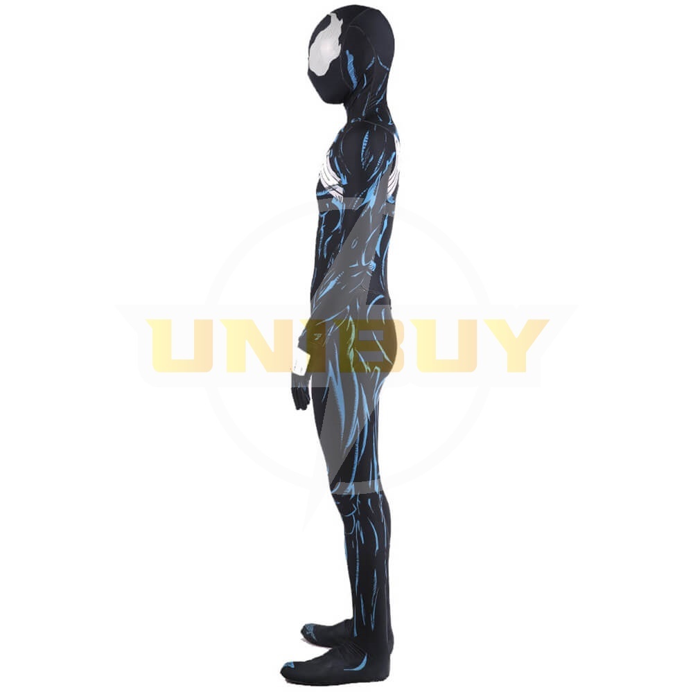 Venom Symbiote Spiderman SuperHero Cosplay Costume Halloween Jumpsuit Unibuy