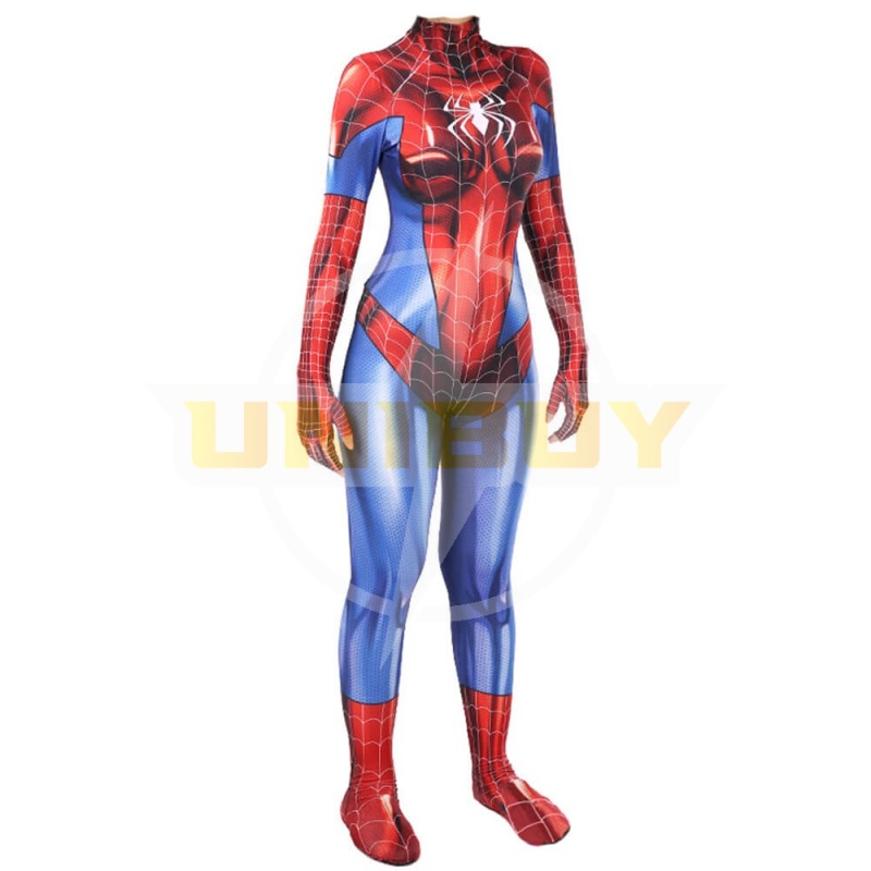 Spider Girl Spider-Man Mary Jane Spinneret Cosplay Costume Suit For Kids Adult Unibuy