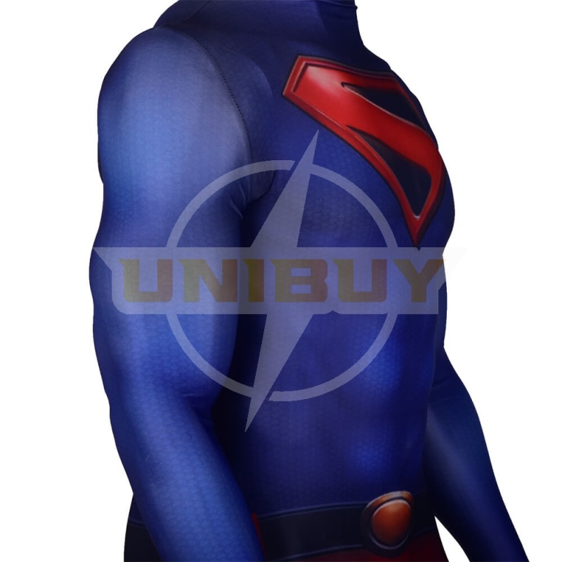 Man of Steel Superman Clark Kent Cosplay Costume Suit For Kids Adult Unibuy