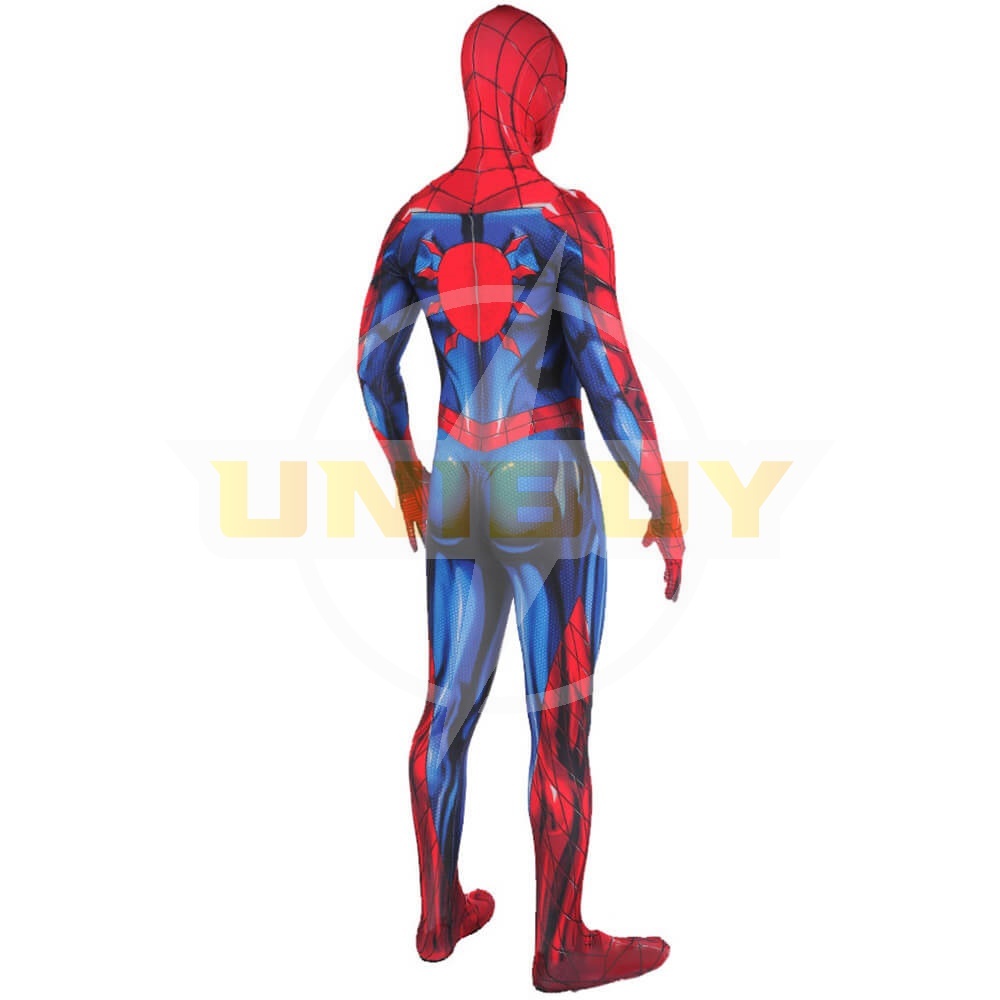 Spider-Man PS4 Peter Parker Spider-Armor MK IV Costume Cosplay Suit Unibuy