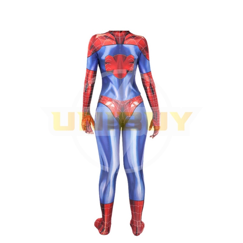 Spider Girl Spider-Man Mary Jane Spinneret Cosplay Costume Suit For Kids Adult Unibuy