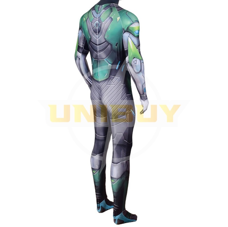 Overwatch Genji Costume Cosplay Bodysuit Jumpsuit For Kids Adult Unibuy