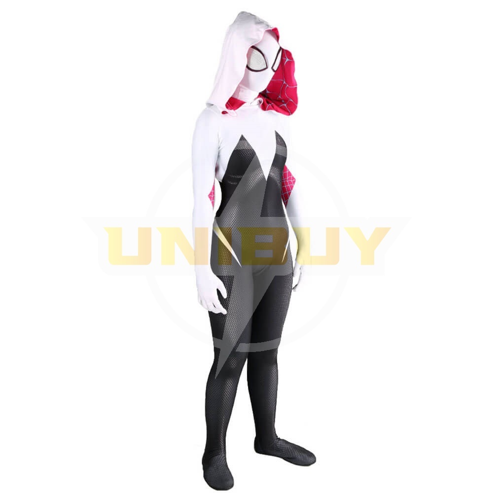 Gwen Stacy Suit Cosplay Costume Spider Man Jumpsuit Bodysuit For Kids Womens Unibuy