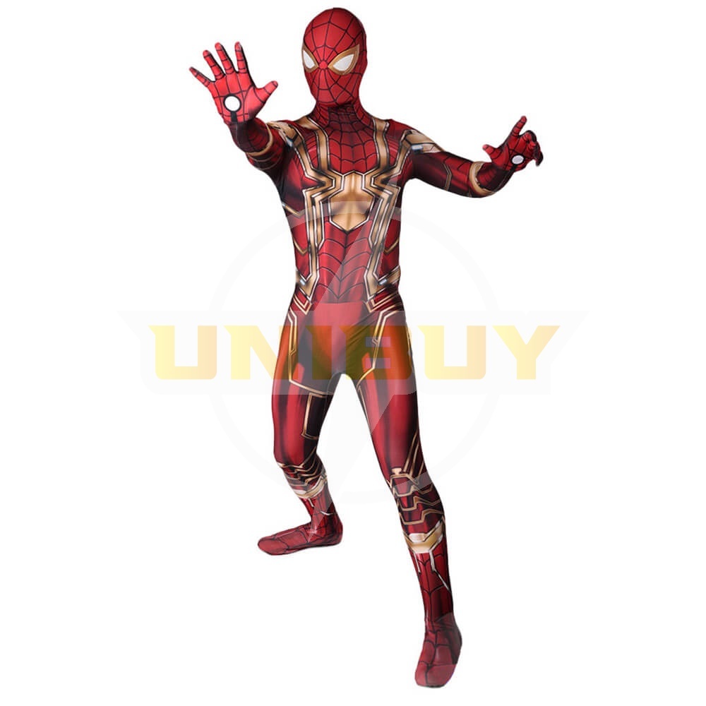 Avengers Infinity War Peter Parker Iron Spider-Man Suit Cosplay Costume Bodysuit Unibuy