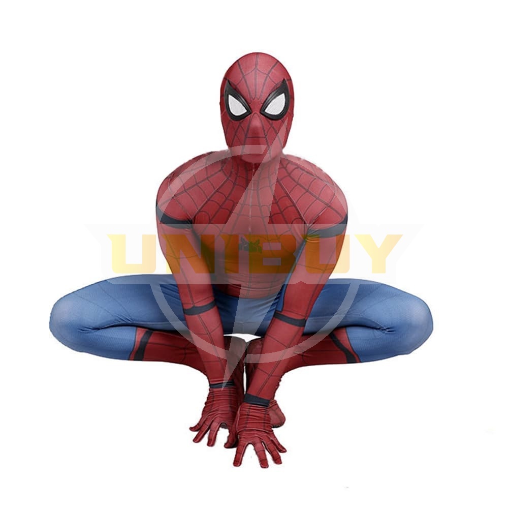 New Spiderman Homecoming Peter Parker Spider-Man Cosplay Costume Suit Unibuy