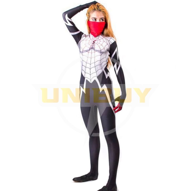 Spider-Man Silk Cindy Moon Cosplay Costume Jumpsuit Bodysuit For Kids Adult Unibuy