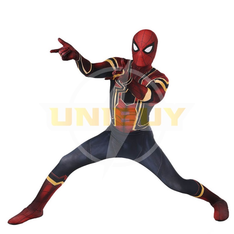 Avengers Infinity War Peter Parker Iron Spider-Man Suit Costume Cosplay Suit Unibuy