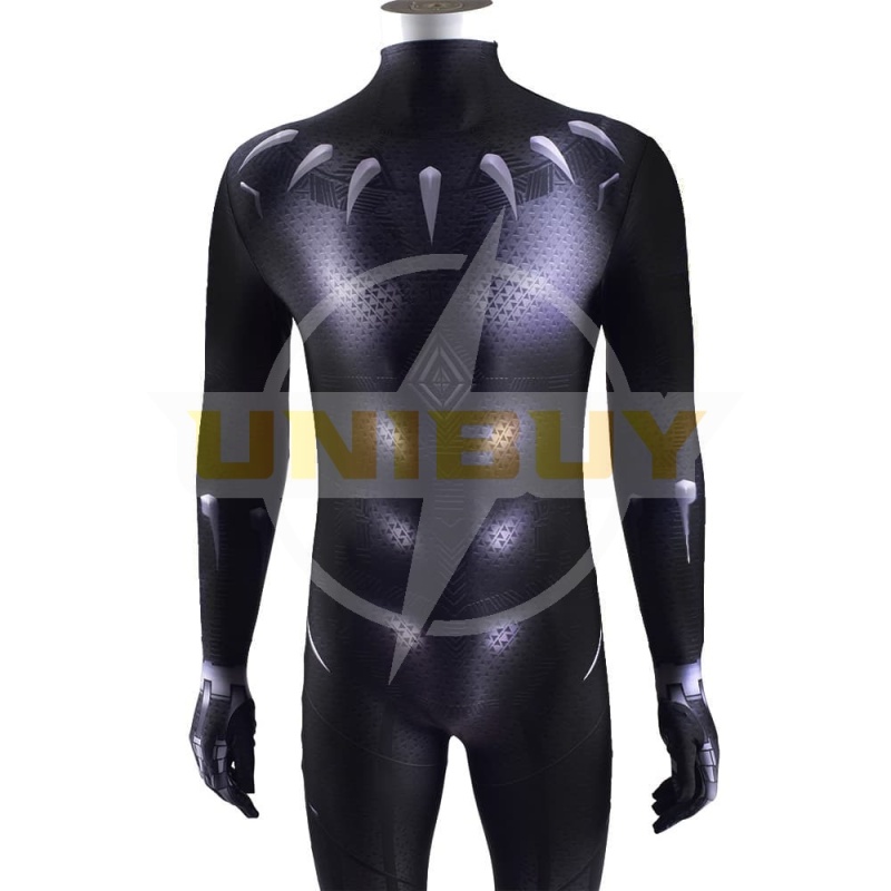 Captain America Civil War Black Panther Jumpsuit T'Challa Cosplay Costumes Unibuy