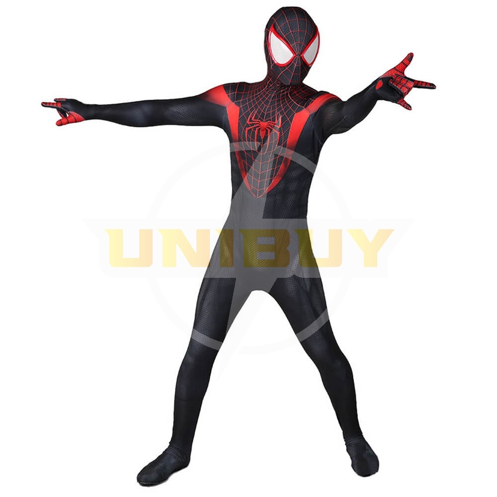 Miles Morales Costume Cosplay Suit Ultimate Spider-Man For Kids Adult Unibuy