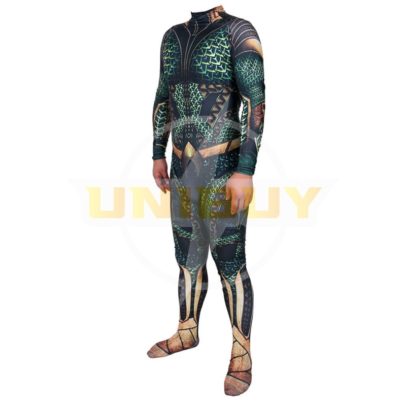 Justice League Aquaman Second Skin Suit Costume Cosplay Bodysuit Jumpsuit Ver.1 Unibuy