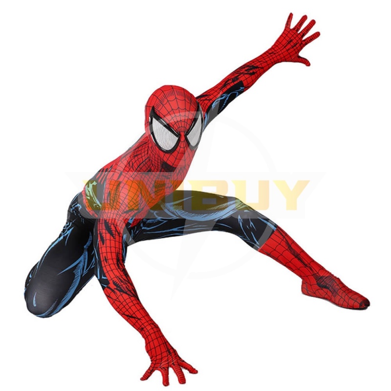 Avengers Spiderman Peter Parker Battle Damaged Suit Cosplay Costume Unibuy