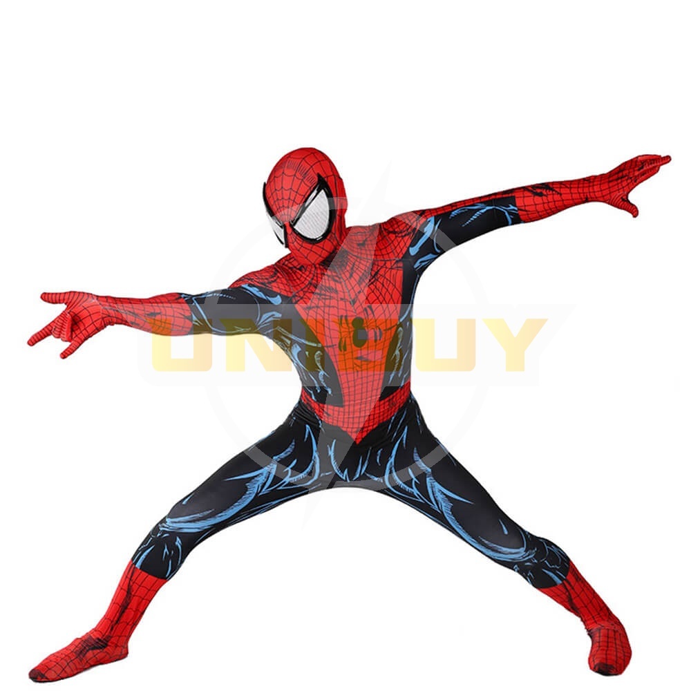 Avengers Spiderman Peter Parker Battle Damaged Suit Cosplay Costume Unibuy