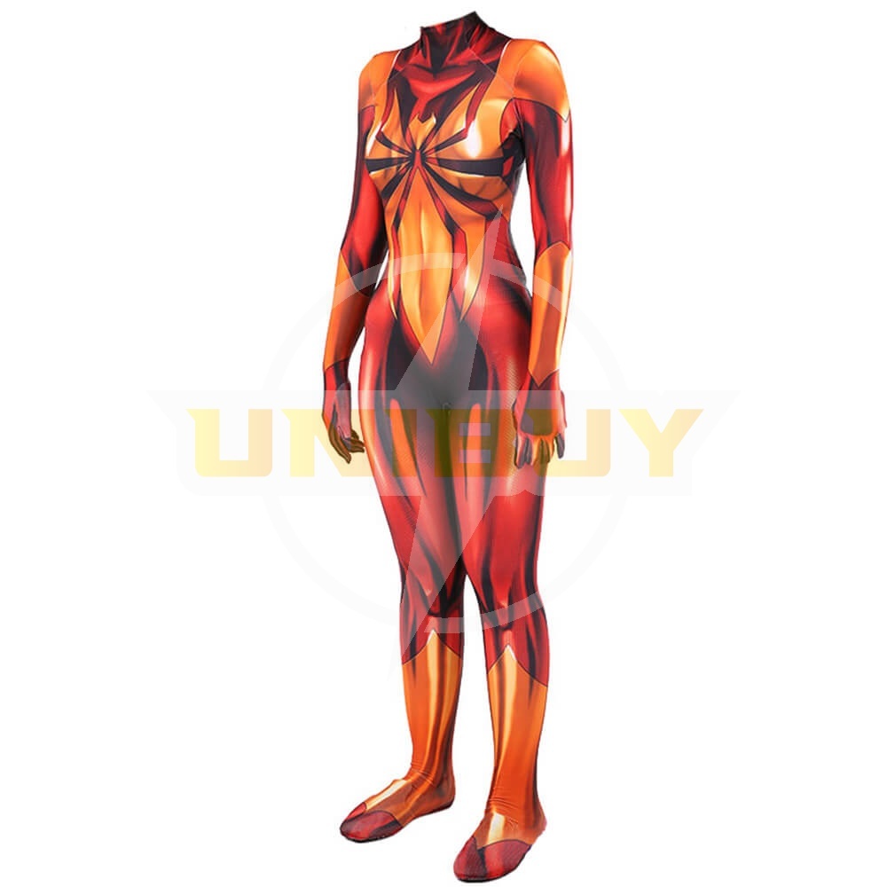 Iron Spider-Man Mary Jane Spinneret Spider Girl Costume Cosplay Suit For Kids Adult Unibuy