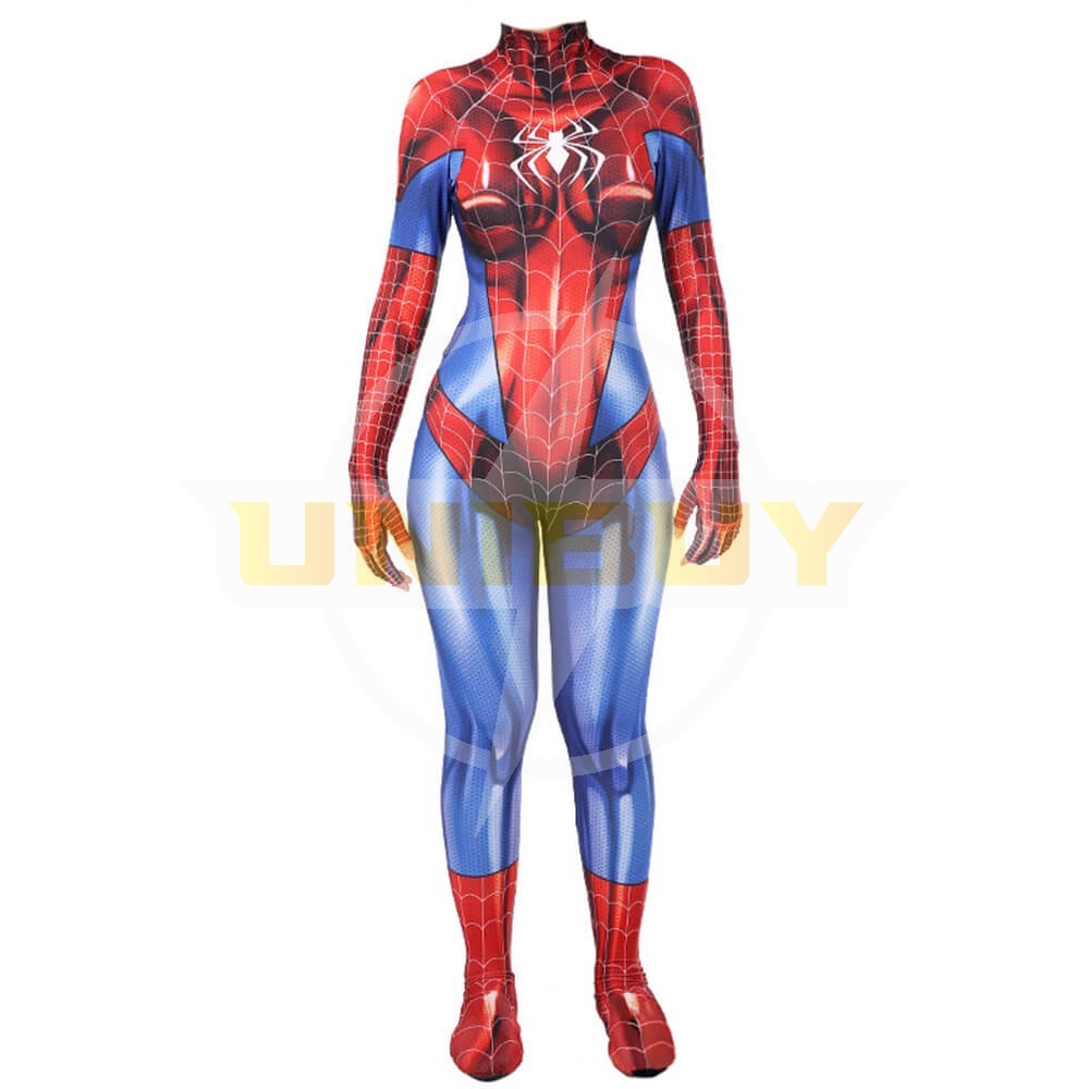 Spider Girl Spider-Man Mary Jane Spinneret Cosplay Costume Suit For Kids Adult Unibuy
