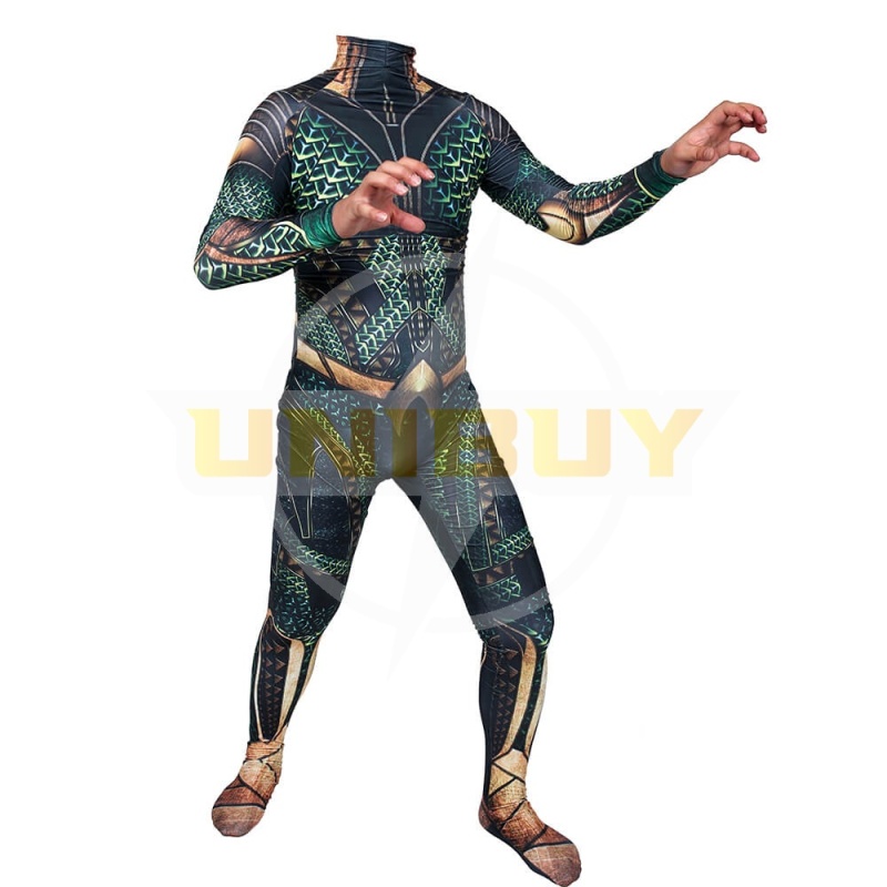 Justice League Aquaman Second Skin Suit Costume Cosplay Bodysuit Jumpsuit Ver.1 Unibuy