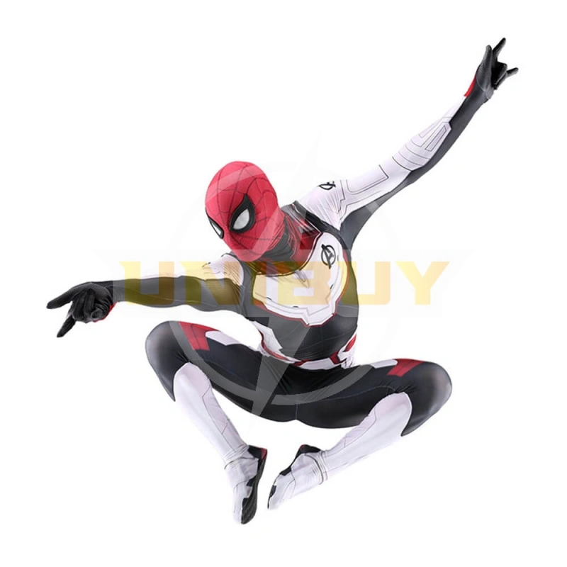 Avengers Endgame Deadpool Spider Man Crossover Quantum Realm Suit Cosplay Costume Unibuy